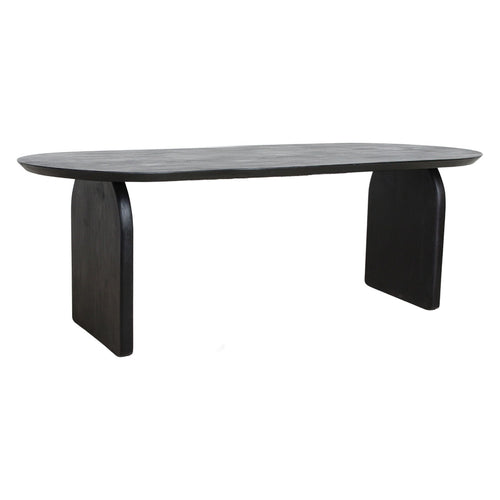 Raw materials eettafel Bullnose dicht - zwart - 240 cm - vtwonen shop