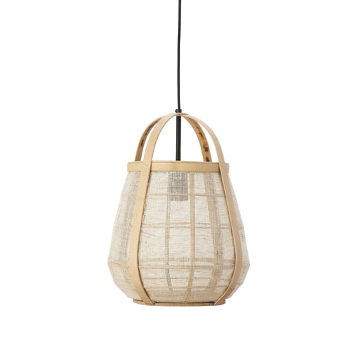 Light & Living hanglamp  - bruin - 32x32x44 cm