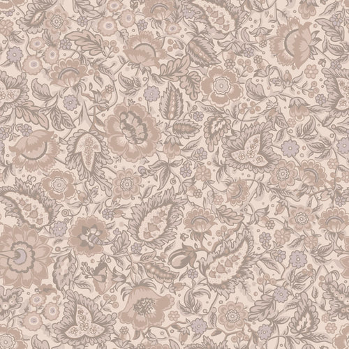 ESTAhome behang vintage bloemen roze en paars - 50 x 900 cm - 132239