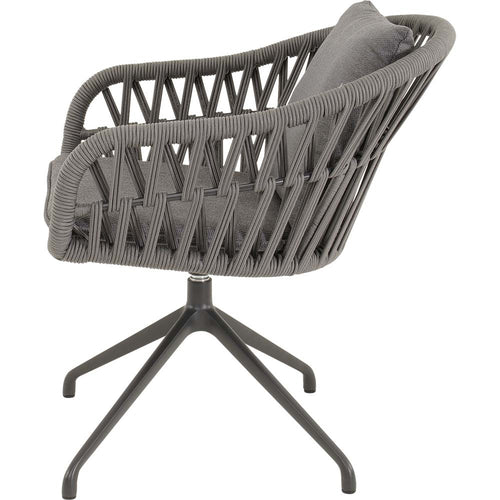 Lesli Living bistrostoel Aspetto - grijs - 61x67x74,5cm