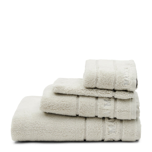 Rivièra Maison RM Hotel Guest Towel stone 50x30 - Katoen - Grijs - vtwonen shop