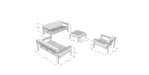 Home Deluxe Tuinsalon RIO XL