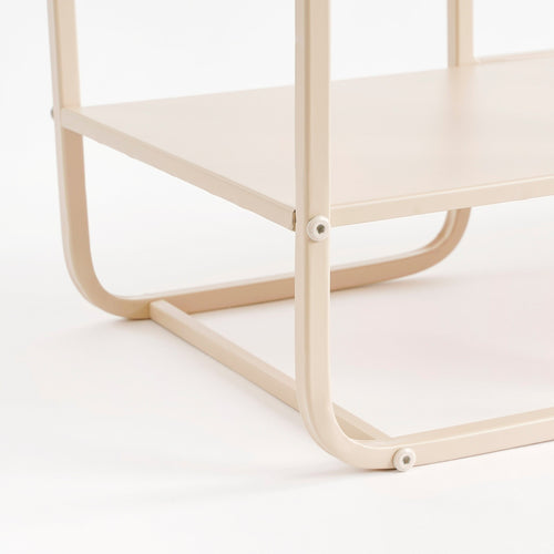 Mica Decorations Jules Open kast - L76 x B30 x H178 cm - Metaal - Lichtbruin - vtwonen shop