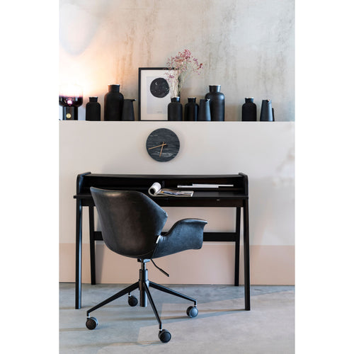 Zuiver Barbier Bureau Hout Zwart