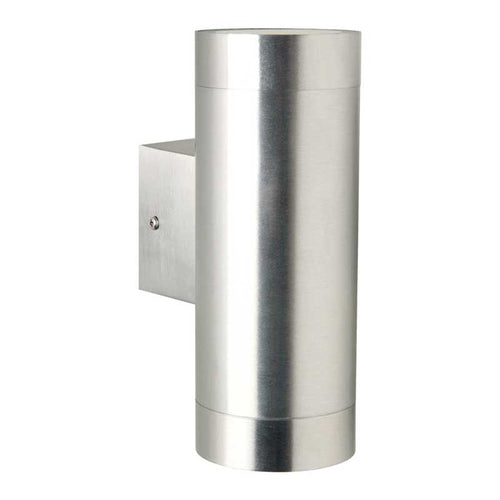 Nordlux Tin Wandlamp Buiten - Ø7,6cm - 2-lichts GU10 - IP54 - Aluminium - vtwonen shop