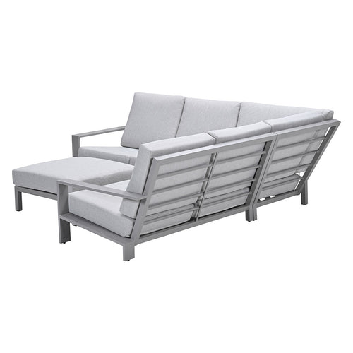 Garden Impressions loungeset Coba taupe - 4-delig - vtwonen shop