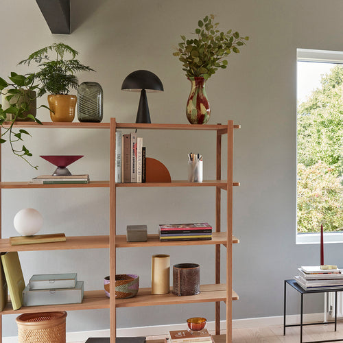 Hübsch vaas Kaleido - glas - ø15xh30cm - vtwonen shop