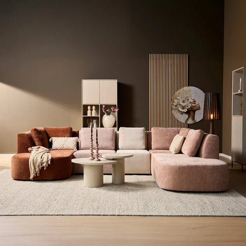 MySofa U-Bank Blocks - Multi Stof - 335x230x80cm