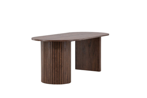Rebellenclub Eetkamertafel Pokka - 200 x 90 cm - Bruin - vtwonen shop