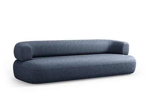 Micadoni - Bank "Jenny" 4 zitplaatsen, chenille, donkerblauw - 90x226x73cm