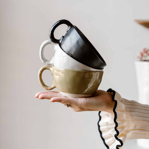 The Table Atelier Mok Cappuccino 220 ml Mushroom - vtwonen shop