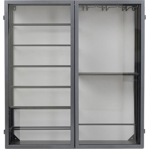 Kare Design Flessenhouder Porto 80x75cm zwart