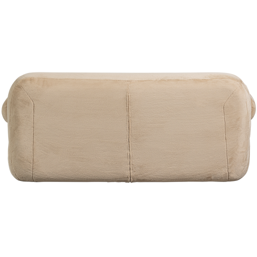 WOOOD 2-zits bankje Jolie - Velvet - Naturel - 80x183x95 - vtwonen shop