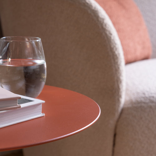 Spinder Design bijzettafel Lola - Rusty Terra - Ø 40 - vtwonen shop