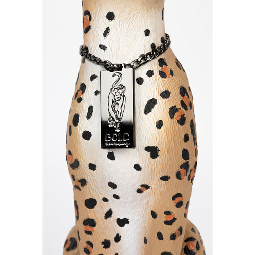 Bold Monkey Proudly Crowned Panther vloerlamp spotted - Beige