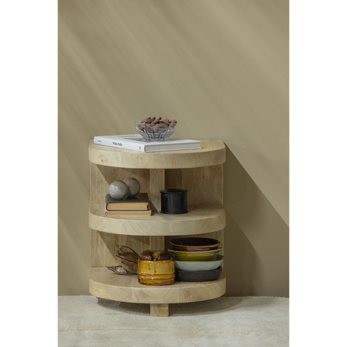 WOOOD bijzettafel Darren - Mangohout - Naturel - 42x36x36 - vtwonen shop