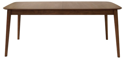 Lisomme Victor uitschuifbare houten eettafel walnoot - 180 tot 219 x 90 cm - vtwonen shop