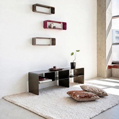 Kare Design Wandplank Lounge 58cm taupe