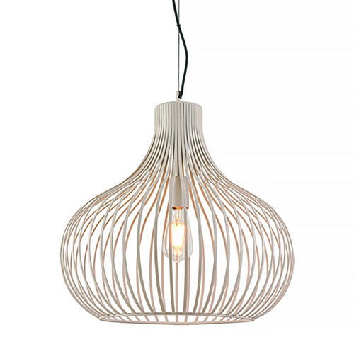 Freelight hanglamp Aglio - 1 lichts - 48  x 150   cm - creme - vtwonen shop