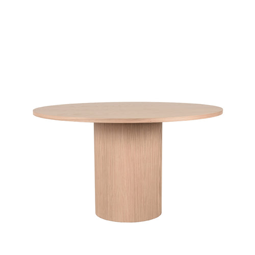 LABEL51 Eettafel Oliva - Naturel Eikenhout - 130x130x75cm