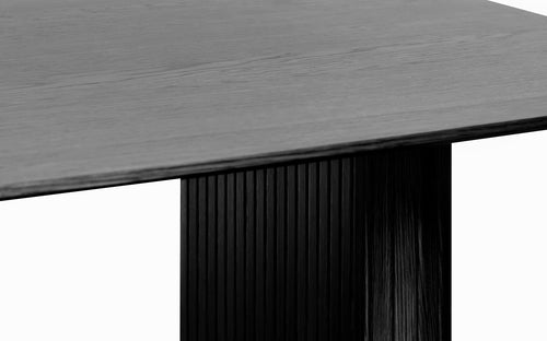 Rebellenclub Eetkamertafel Taree - 190 x 100 cm - Zwart - vtwonen shop