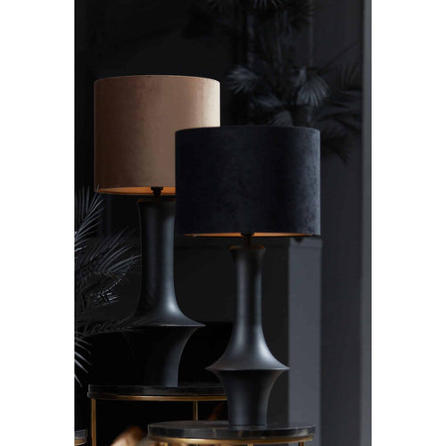 Light & Living lampvoet Jeff - zwart - Ø27cm