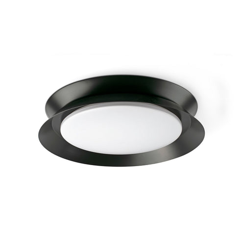 Faro TENDER Plafondlamp mat zwart 2700K