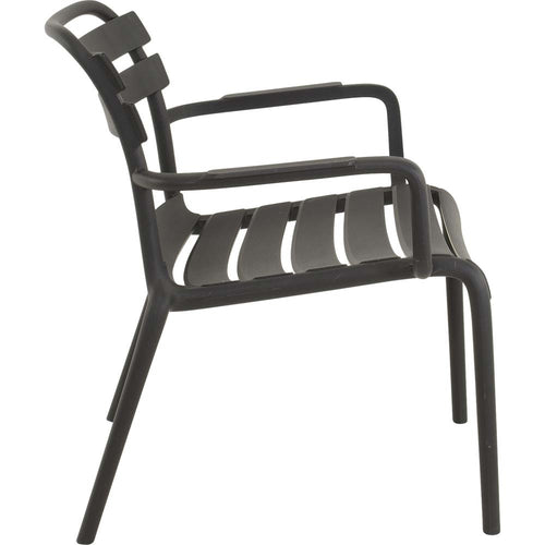 Lesli Living bistrostoel Torvi - zwart - 65x69,5x76cm