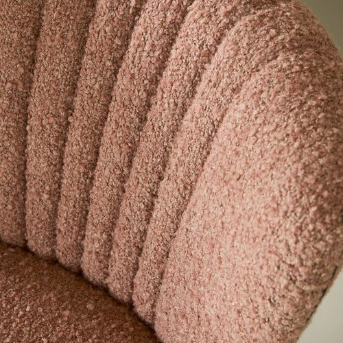 Calicosy - fauteuil GINA - B74 cm - Roze 74x61x72 cm