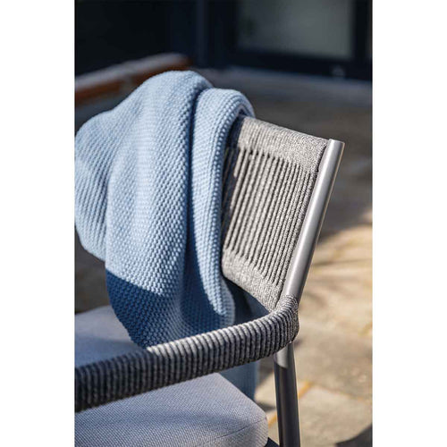 Garden Impressions tuinset Tineo - Tulli - donker grijs - Ø122x75 cm - 5-delig - vtwonen shop