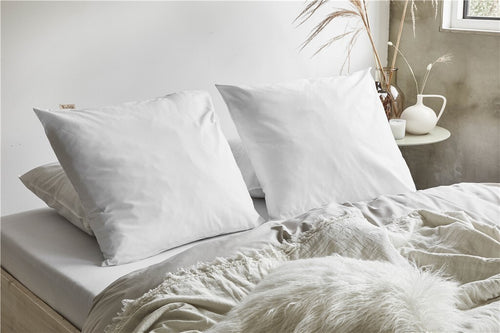 Walra - Kussensloop Crispy Cotton - 2x 80x80 cm - Wit