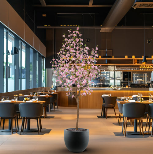 Maxifleur Bloesem Kunstboom 260cm roze