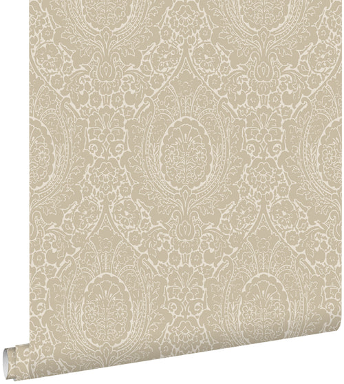 ESTAhome behang ornamenten beige - 50 x 900 cm - 139631 - vtwonen shop