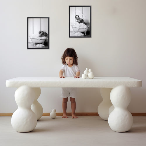 Zwarte lijst met kader 40x30 olifantenbad - vtwonen shop