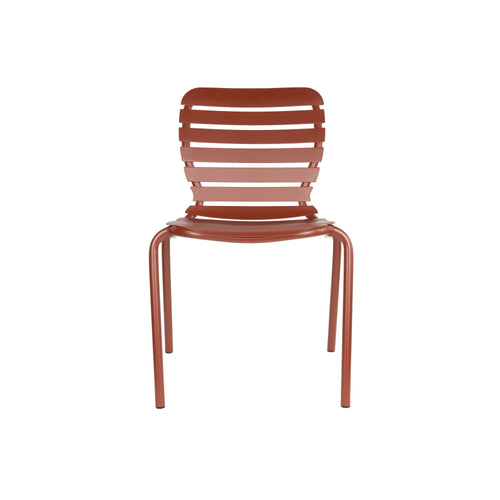 Zuiver Vondel Tuinstoel Rood - set van 2