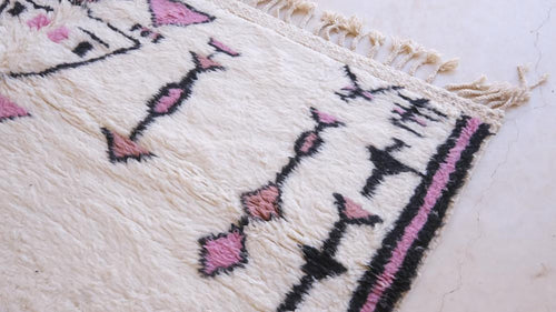 AFK Living vloerkleed Berber - handgemaakt - Wol - 140 x 200 cm