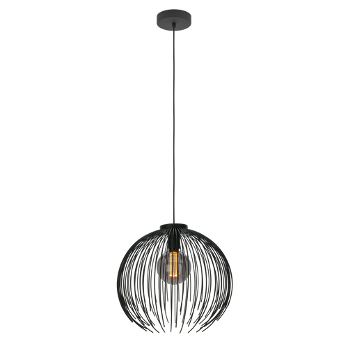 EGLO hanglamp Alhabia - zwart