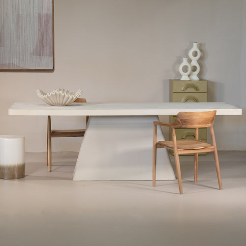 Giga Meubel Eettafel Avia - Beige Eco Composiet - 200cm