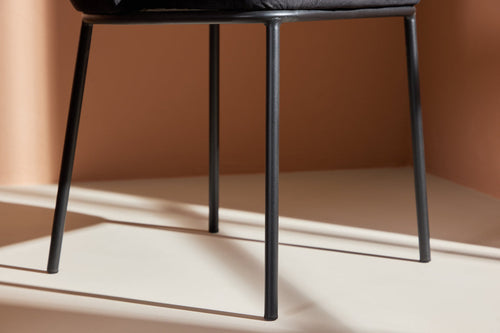 Rebellenclub Eetkamerstoel Ika - Set van 2 - Zwart - vtwonen shop