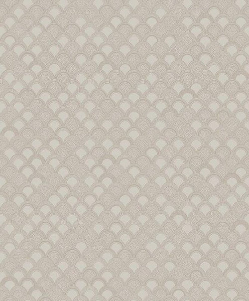 Borastapeter behang art deco motief beige - 53 cm x 10.05 m - 660855