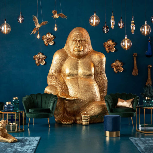 Kare Design Woonaccessoires gorilla XXL 249cm goud - vtwonen shop