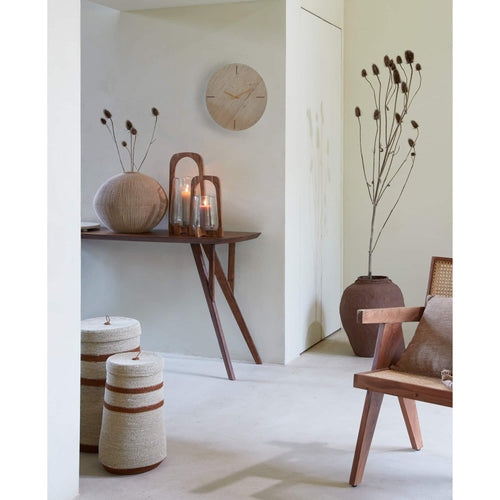 Light & Living windlicht Anosy - bruin - Ø26cm