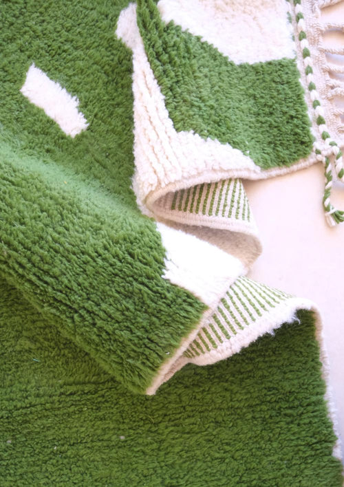 AFK Living vloerkleed Berber - handgemaakt - Wol - 70 x 383 cm