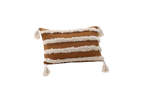 Rebellenclub Kussen Haka - Bruin - vtwonen shop