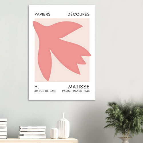 Artfulprints  Matisse – Shapes in the air taupe   poster 70x100 cm - vtwonen shop