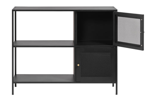 Rebellenclub Dressoir Verona - 100 x 35 cm - Zwart
