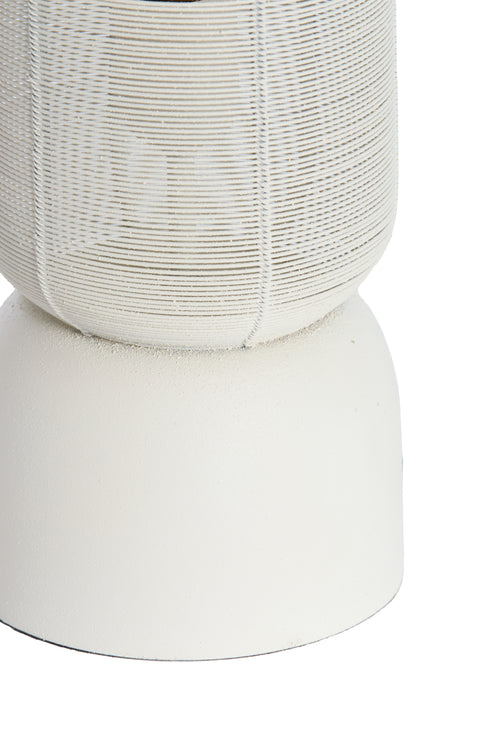 Light & Living tafellamp LEZUZA - Ø15.5x60.5cm - wit - vtwonen shop