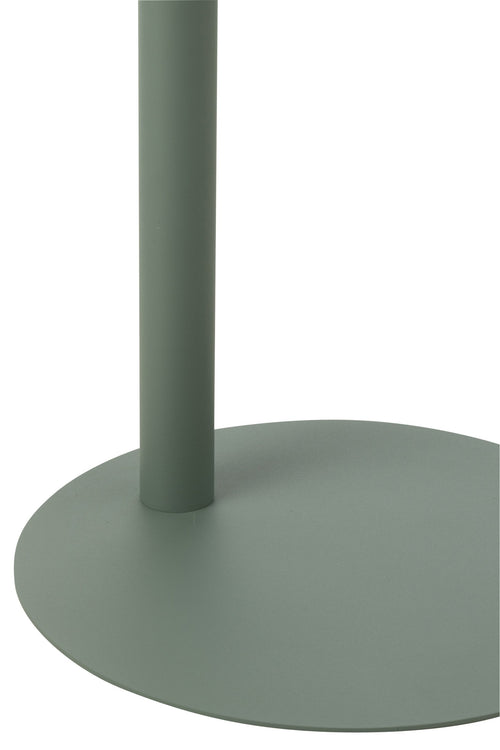 J-Line bijzettafel Rond - metaal - groen