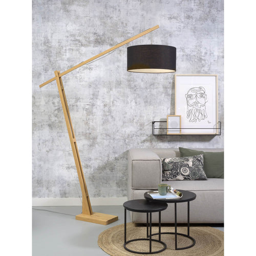 GOOD&MOJO vloerlamp Montblanc - bruin - Ø47cm - vtwonen shop