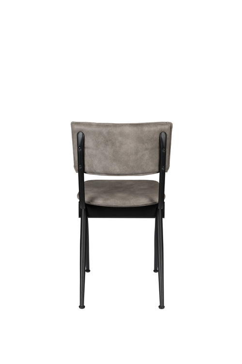 Dutchbone New Willow Stoel Grijs - Set van 2 - vtwonen shop